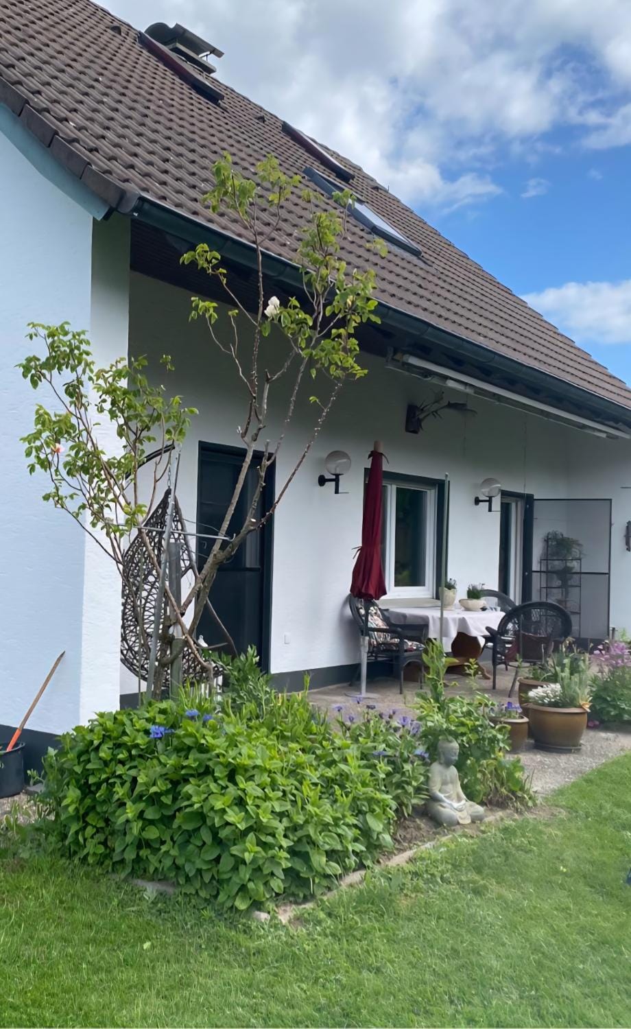 Property building, Garden view