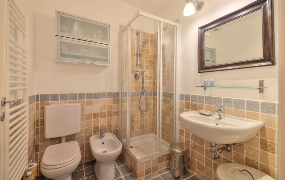 Shower, Toilet, Bathroom, bidet, towels