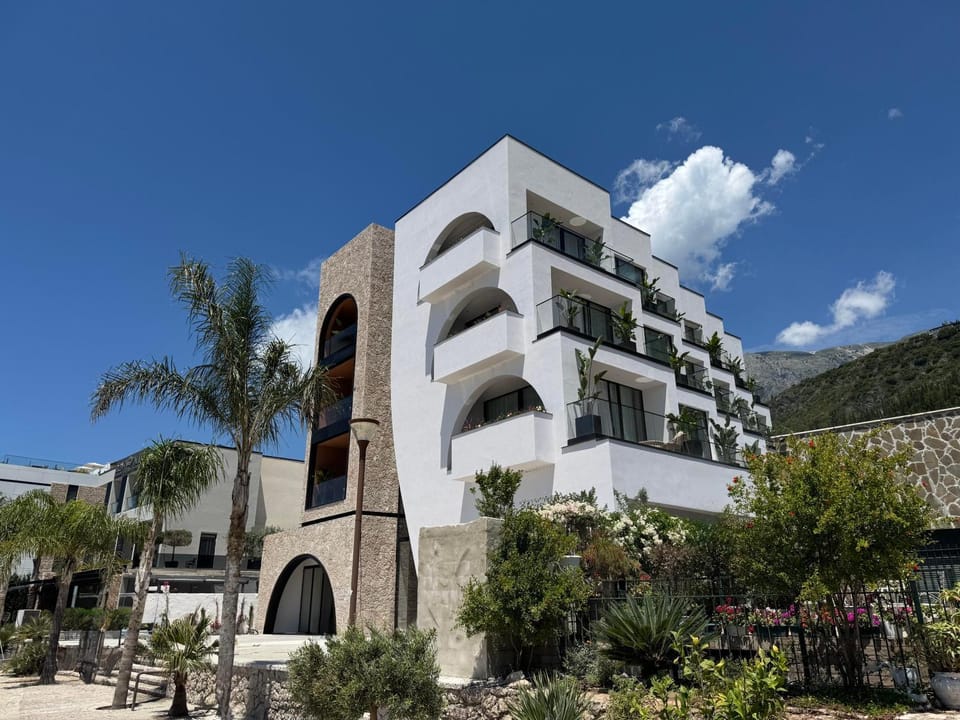Property building, Spring, Day