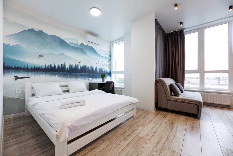 Bed, Photo of the whole room, Seating area
