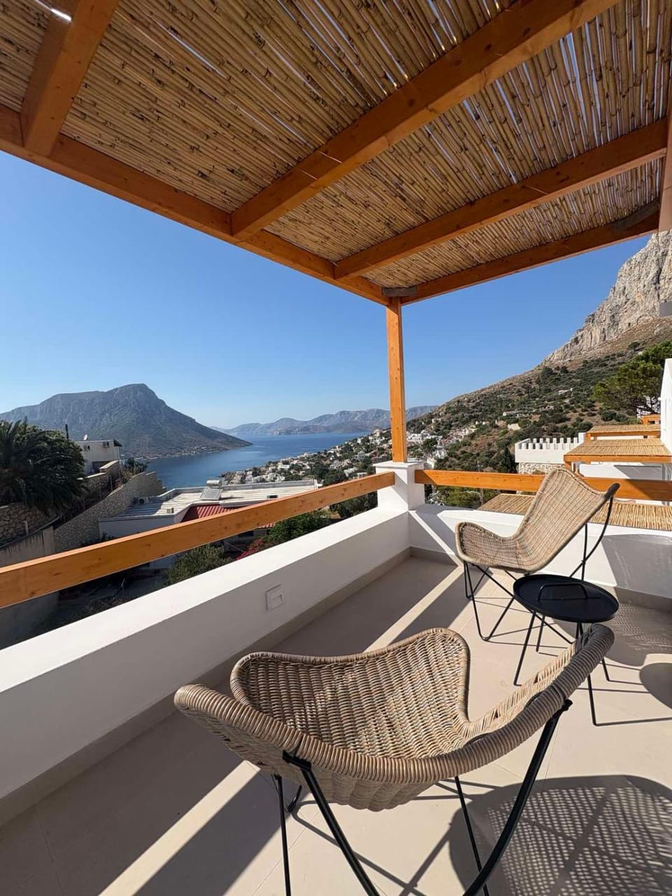 Day, Summer, View (from property/room), Balcony/Terrace, Mountain view, Sea view
