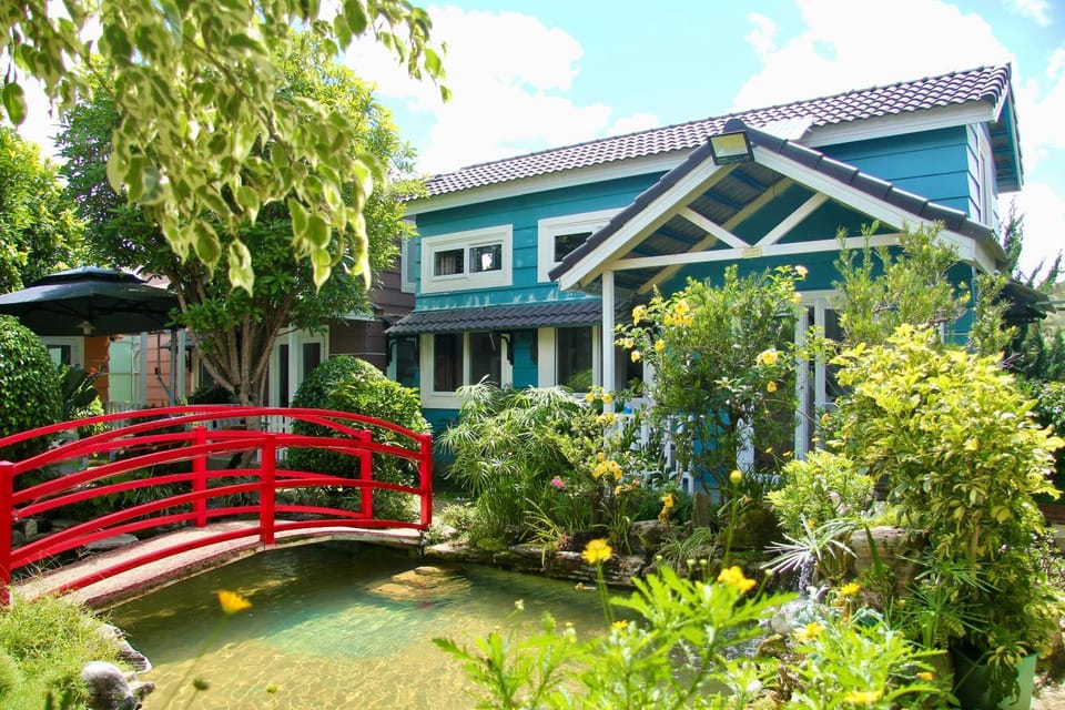 Property building, Day, Garden view