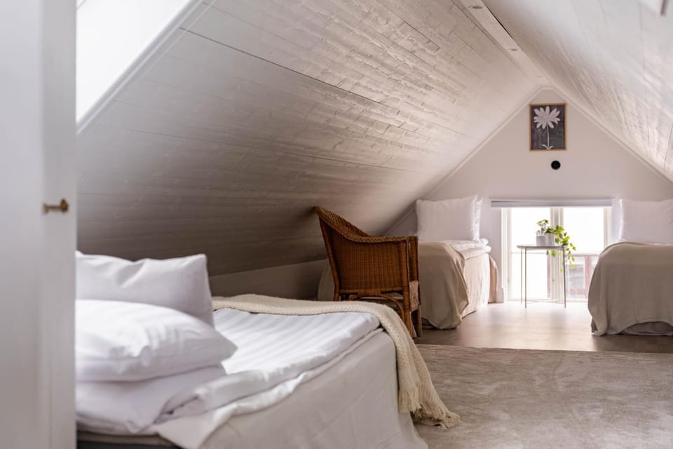 Renovated apartment with balcony in Visby Apartment in Visby