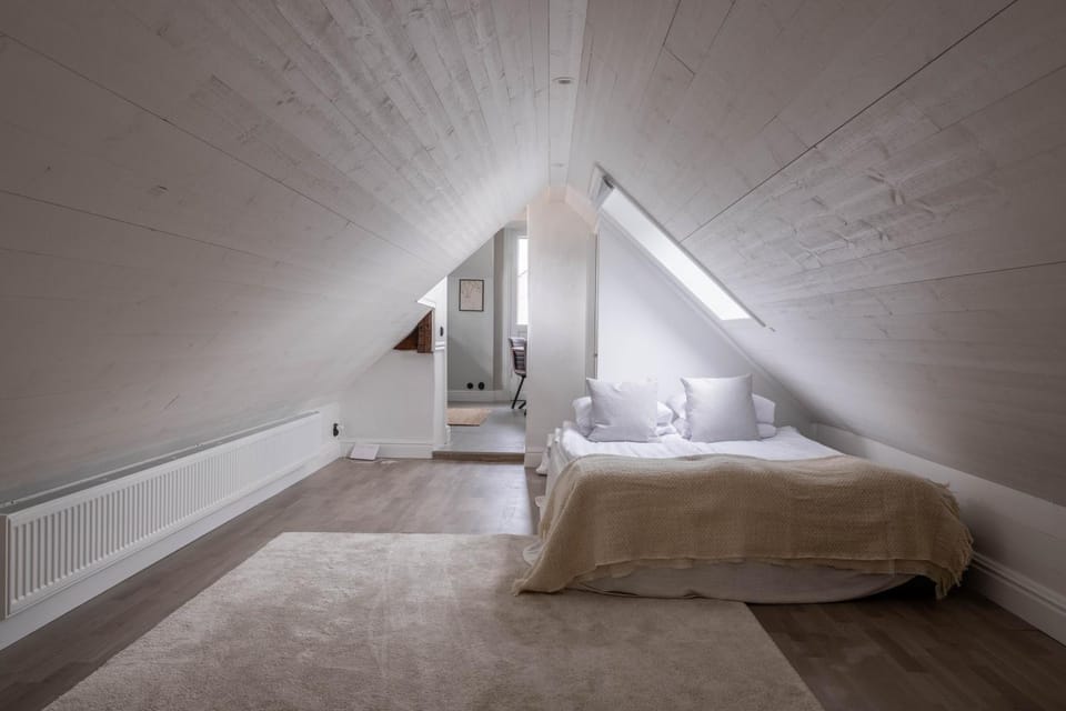 Renovated apartment with balcony in Visby Apartment in Visby