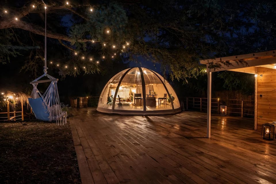 BOHO LODGE - Nuit insolite - Romantique & Spa Nature lodge in Auvergne-Rhône-Alpes