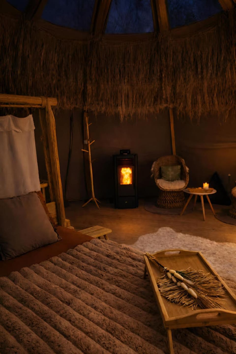 BOHO LODGE - Nuit insolite - Romantique & Spa Nature lodge in Auvergne-Rhône-Alpes