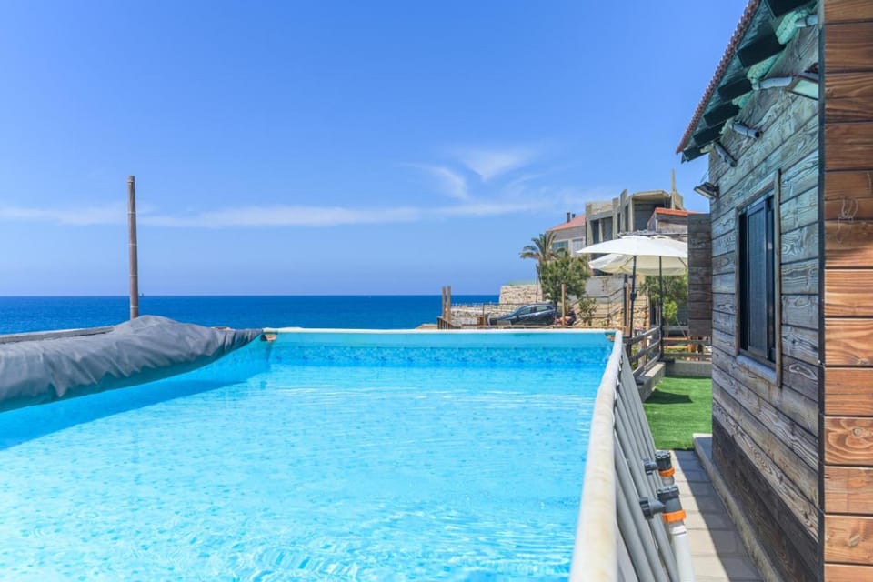 Pool view, Sea view, Swimming pool, Swimming pool, sunbed