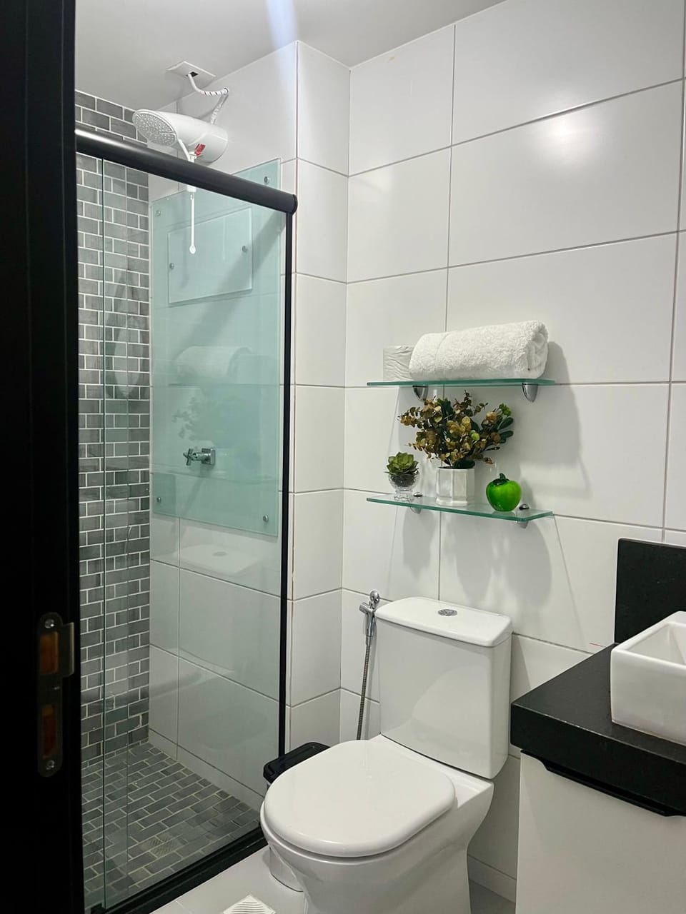 Toilet, Bathroom, towels