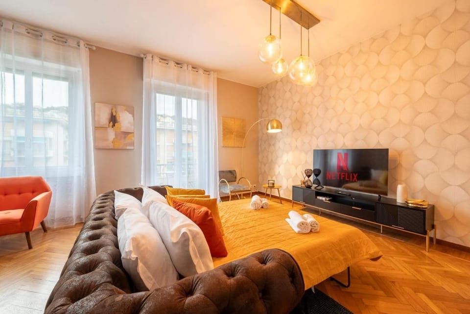 Luxury Center - Next to the Sea- Aria condizionata - Free Parking Apartment in Rapallo