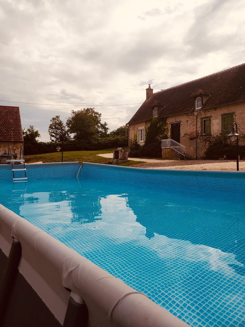 Property building, Pool view, Swimming pool