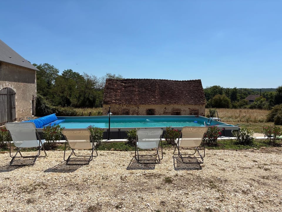 Day, Pool view, sunbed