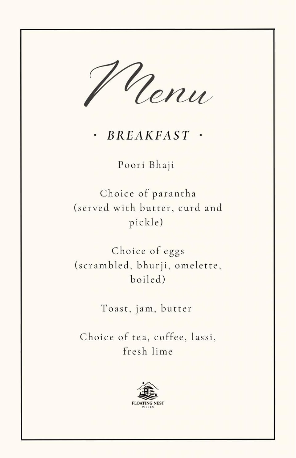 Breakfast