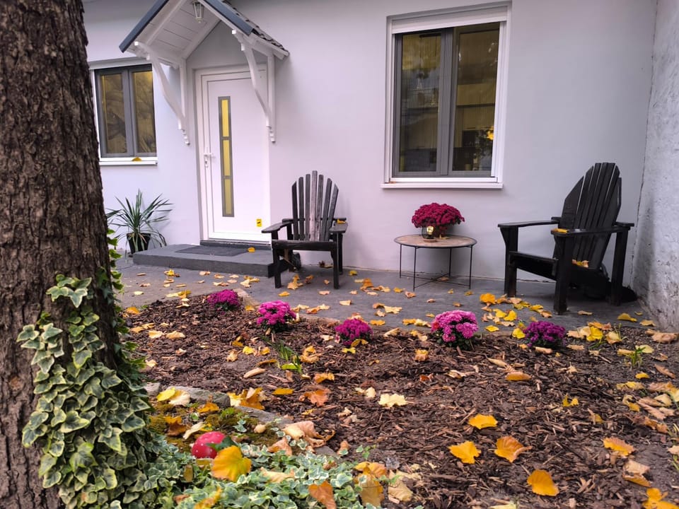 Seating area, Garden view