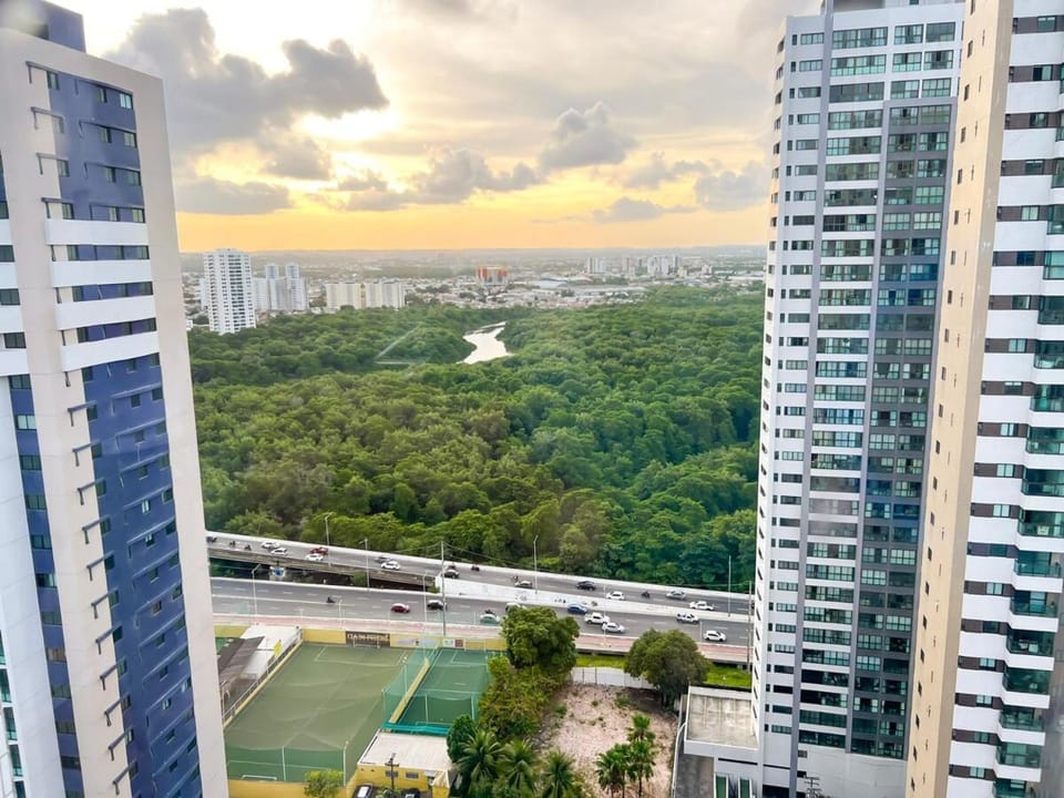 Property building, Natural landscape, City view