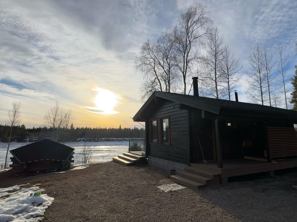 Sauna, River view