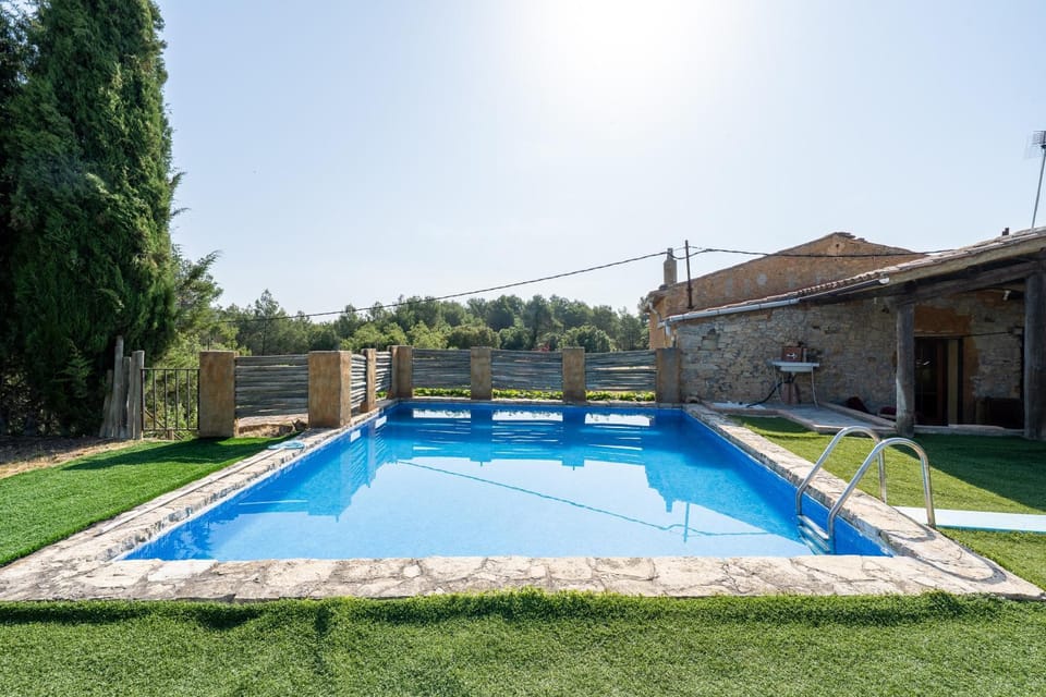 Property building, Living room, Swimming pool