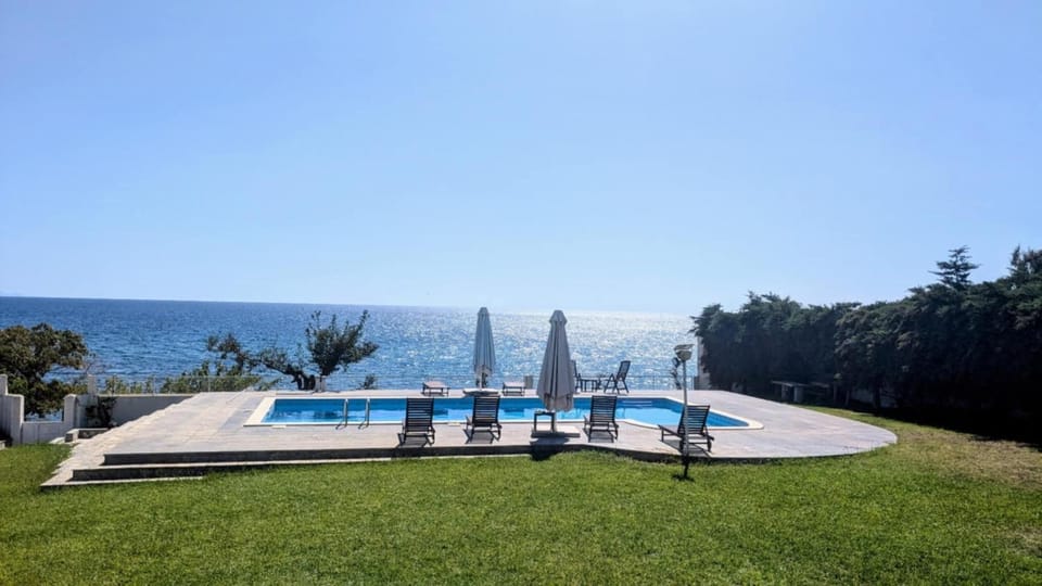 Natural landscape, Pool view, Sea view