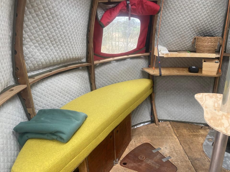 Trädbollen Luxury tent in Sweden