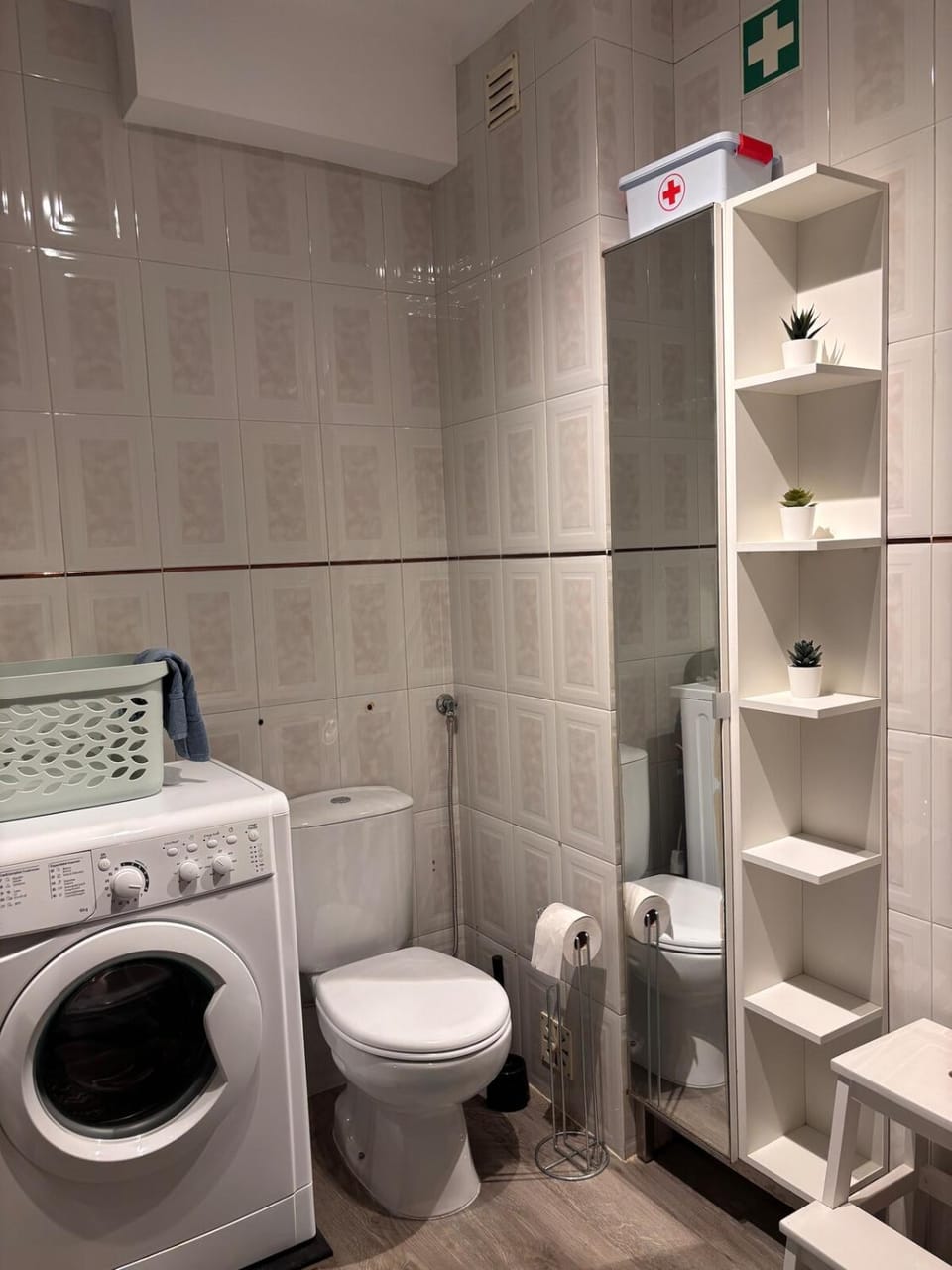 Toilet, Bathroom, washing machine