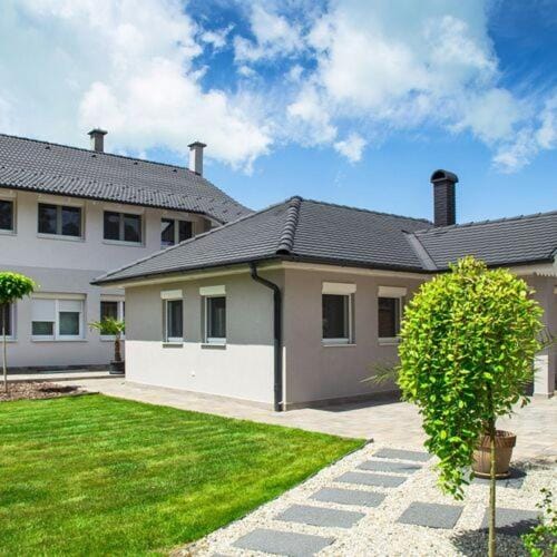 Property building, Garden