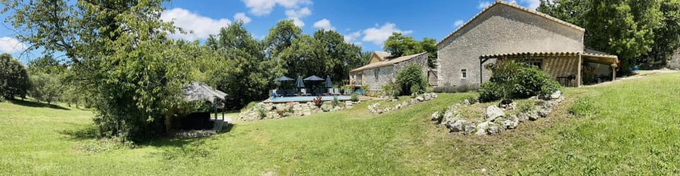 Natural landscape, Garden, Garden view