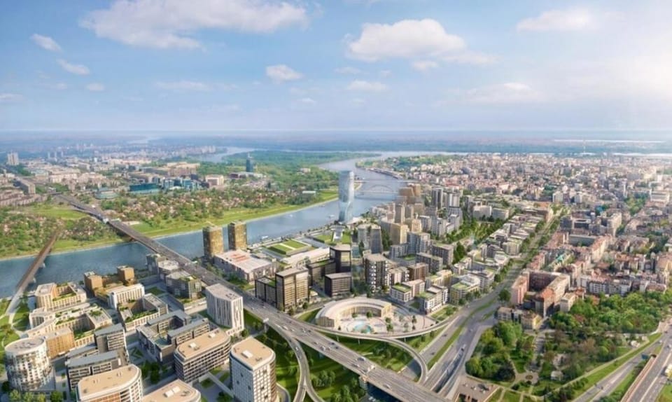 Belgrade Waterfront - Steps to Galerija Shopping Mall Apartment in Belgrade