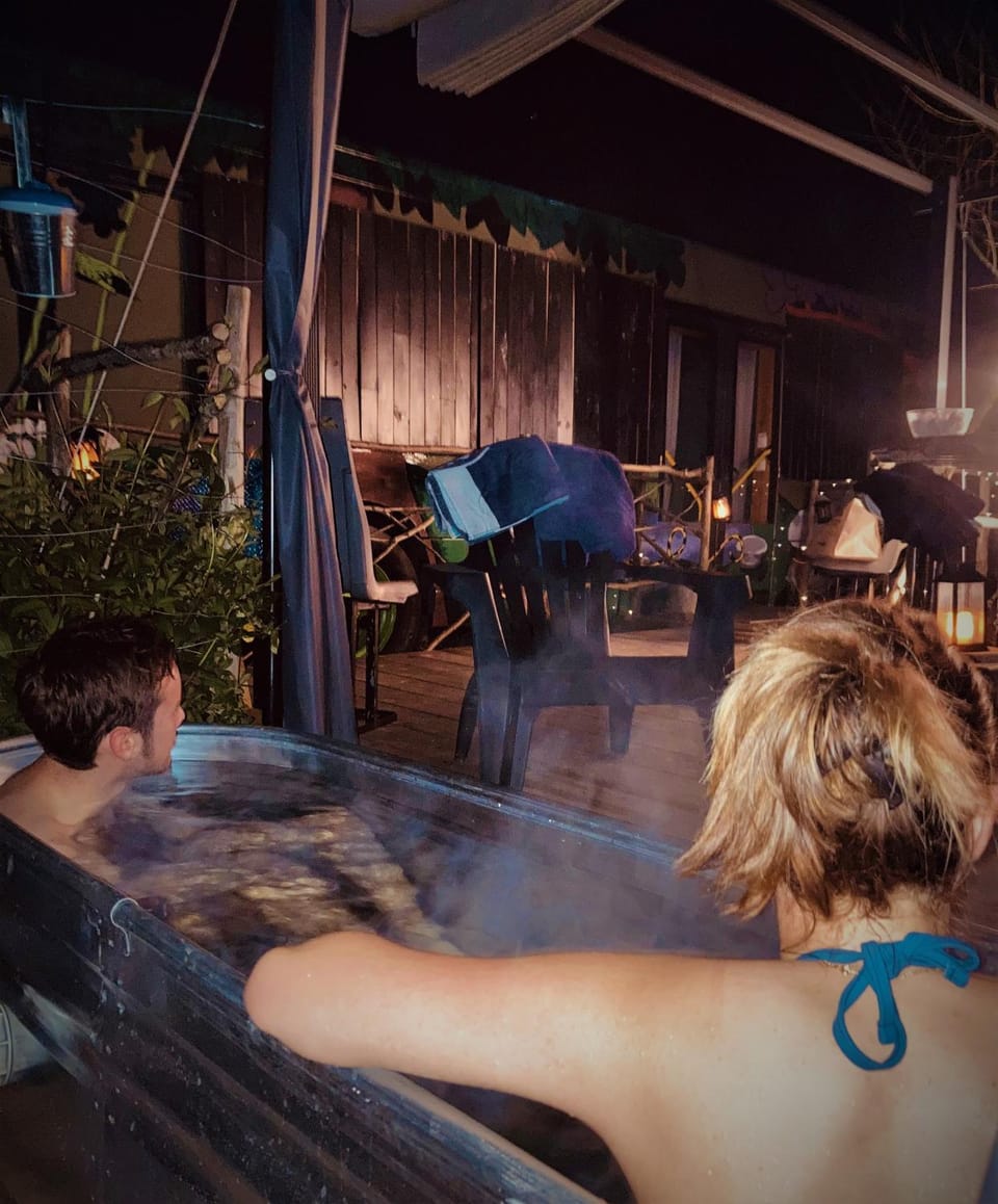 Night, People, Hot Tub