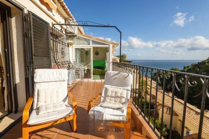 Balcony/Terrace, Sea view, sunbed
