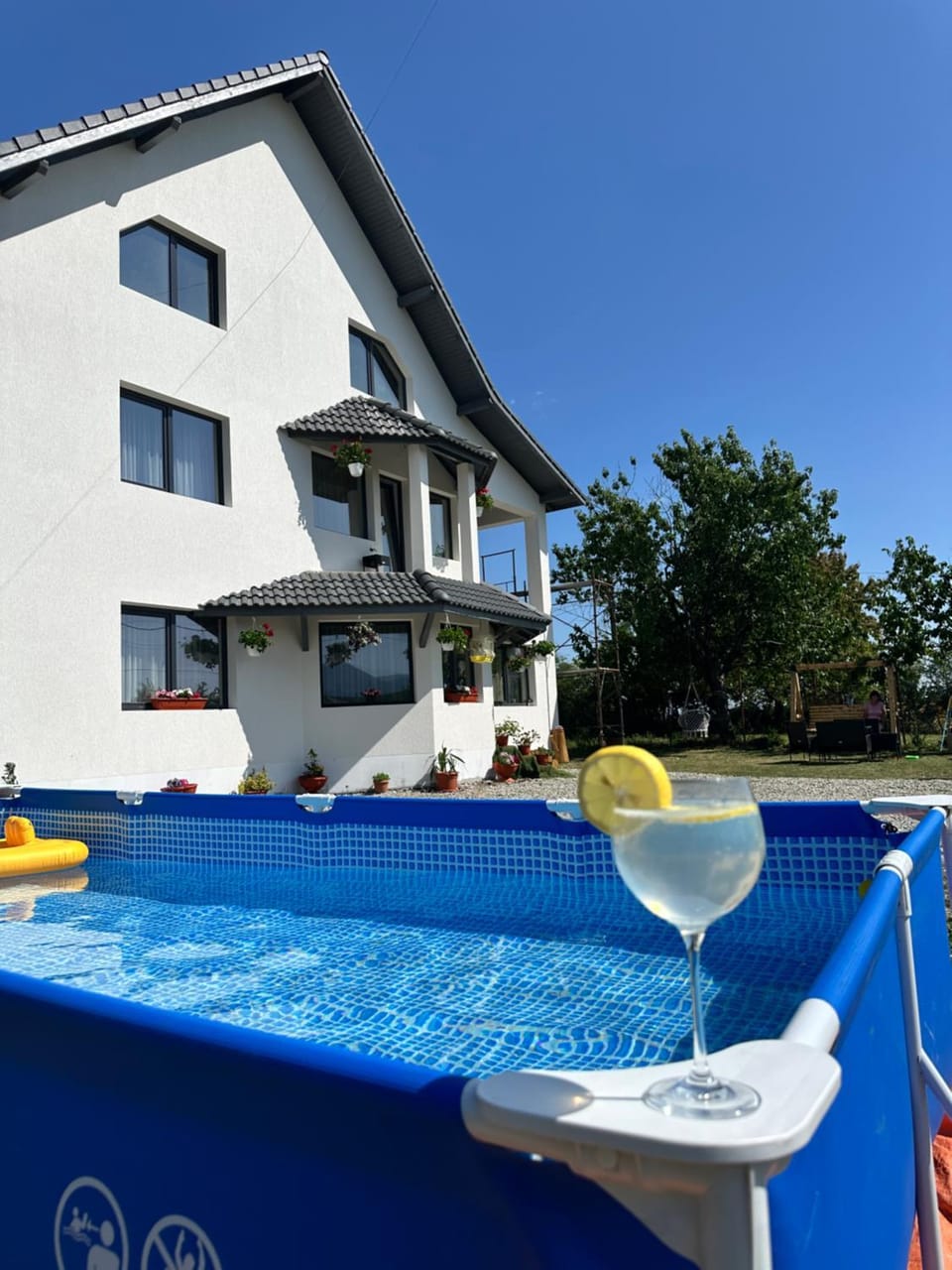 Property building, Natural landscape, Swimming pool