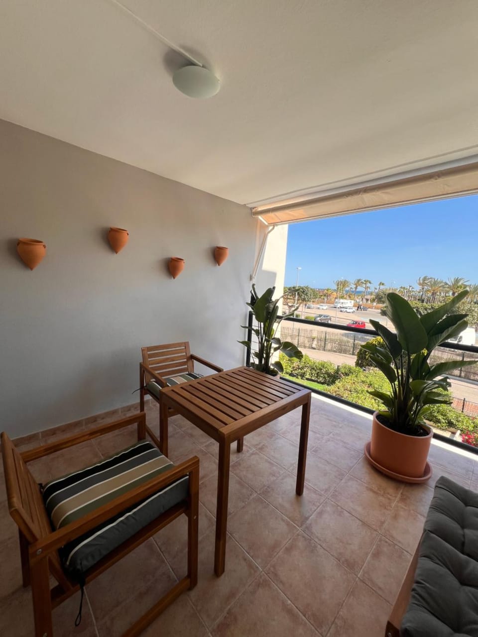 Natural landscape, Balcony/Terrace, Sea view