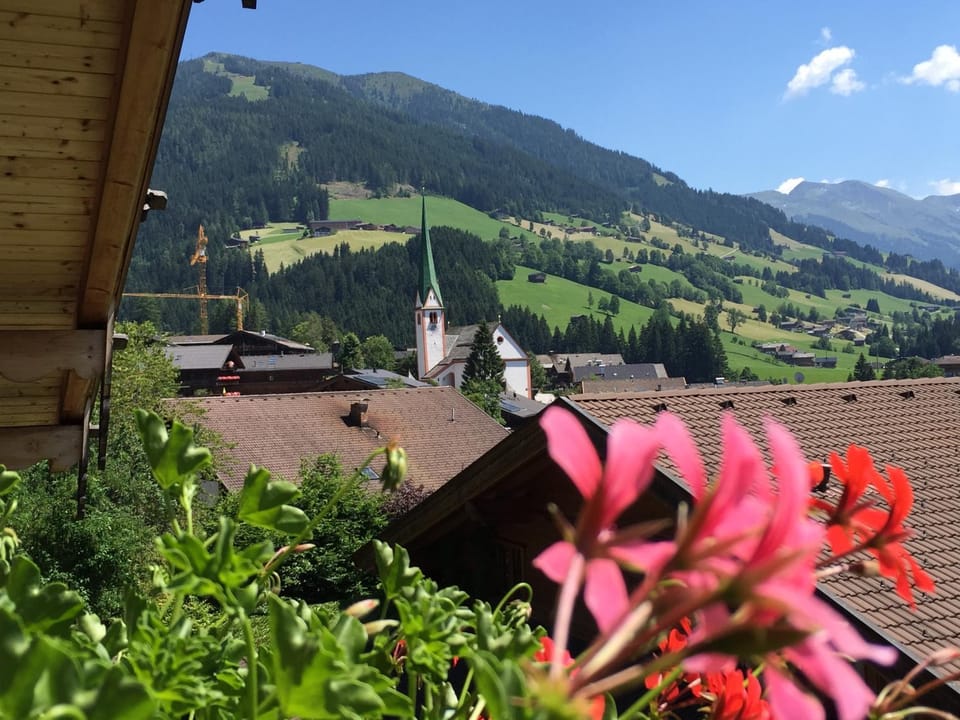 Day, Summer, Balcony/Terrace, On site, Mountain view