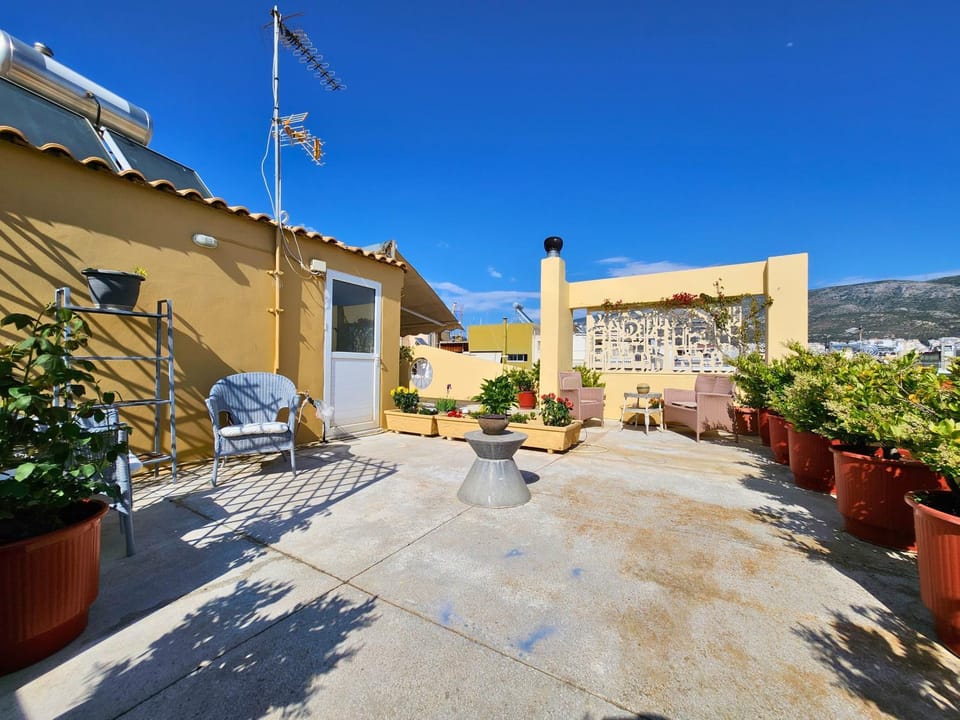 Roof Garden Loft Apartment in South Athens