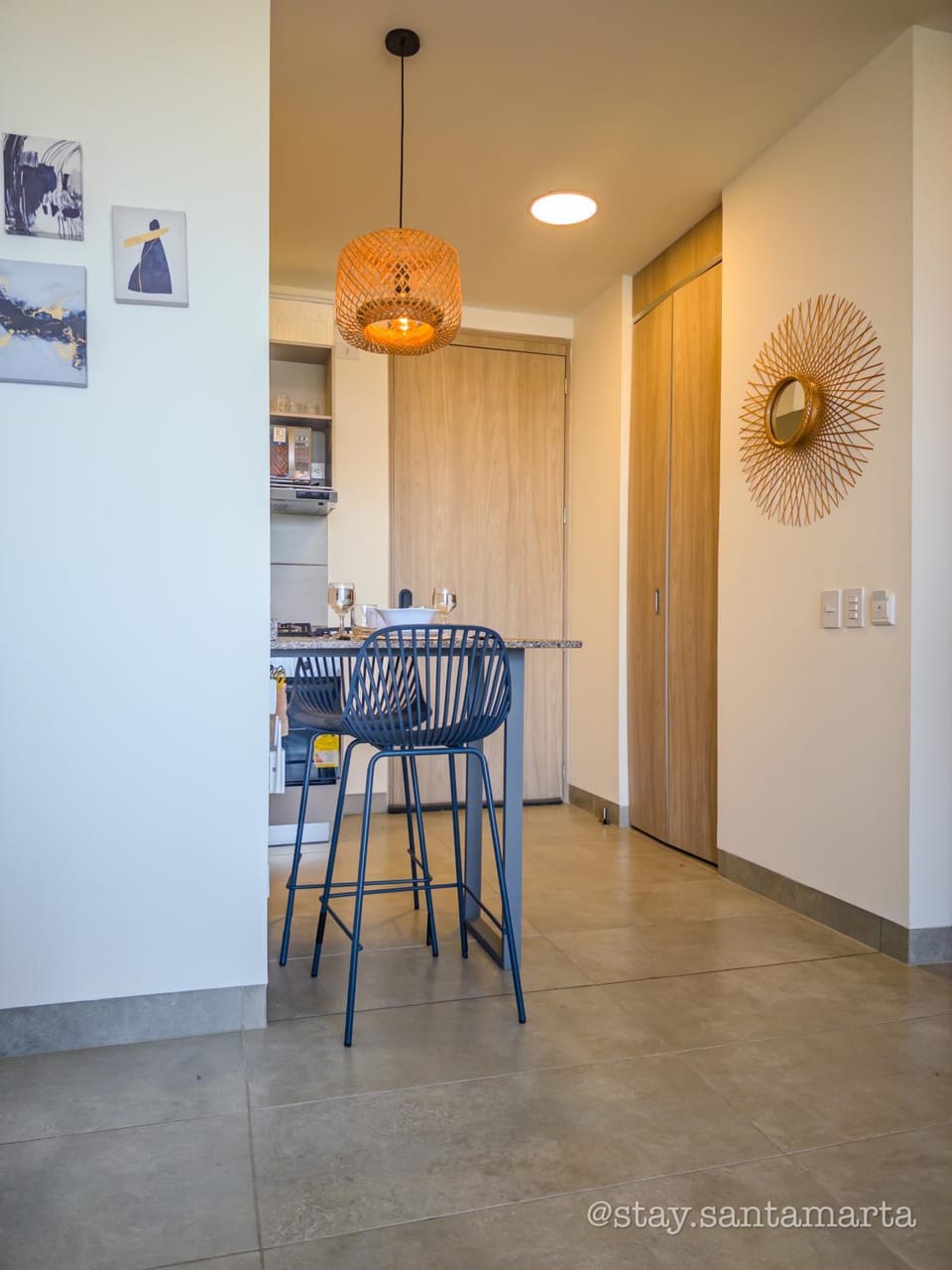 Decorative detail, Dining area
