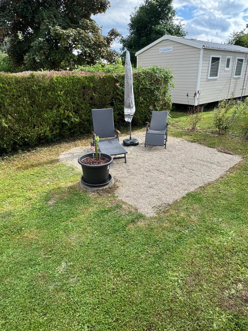 Garden, Seating area, sunbed