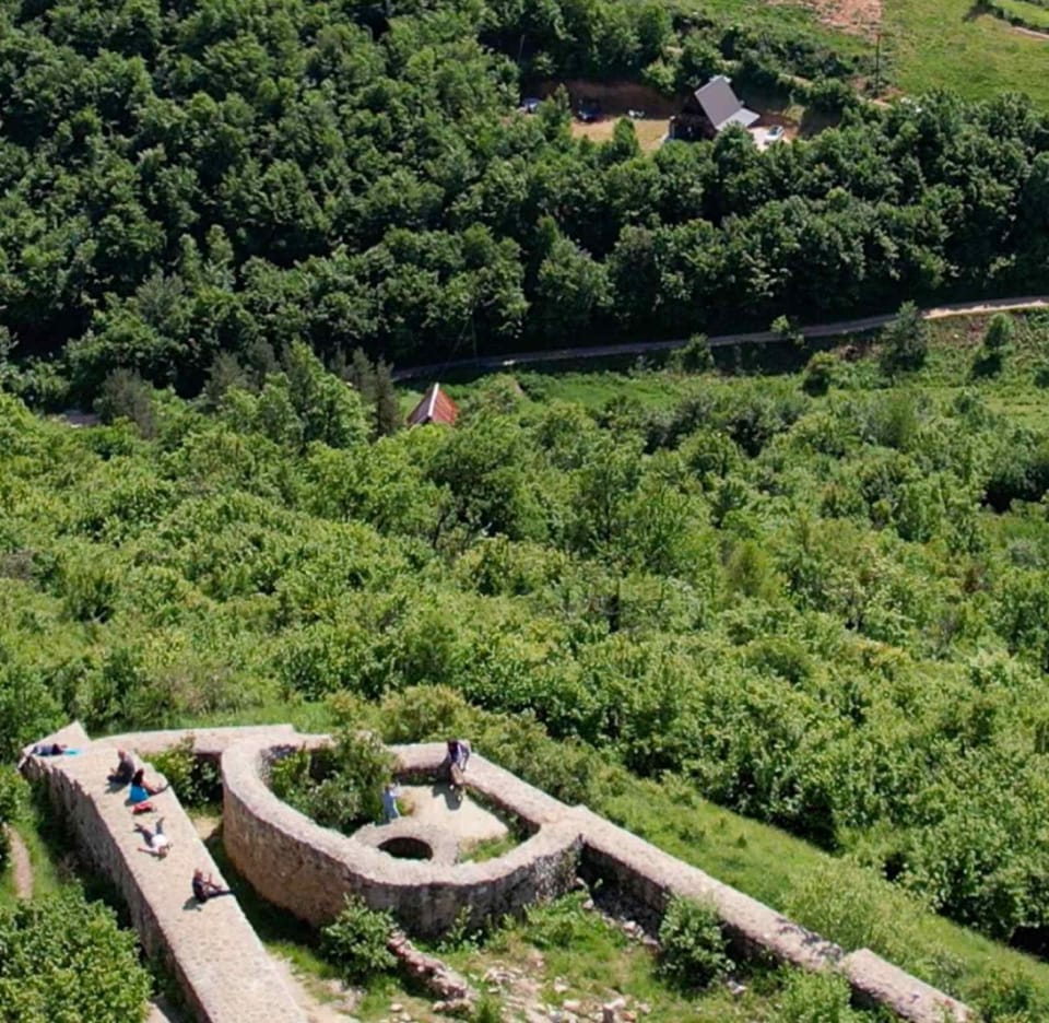 Home of Peace at the top of the Pyramid Sun and Love House in Federation of Bosnia and Herzegovina