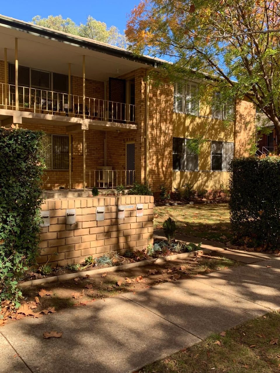 Property building, Garden view
