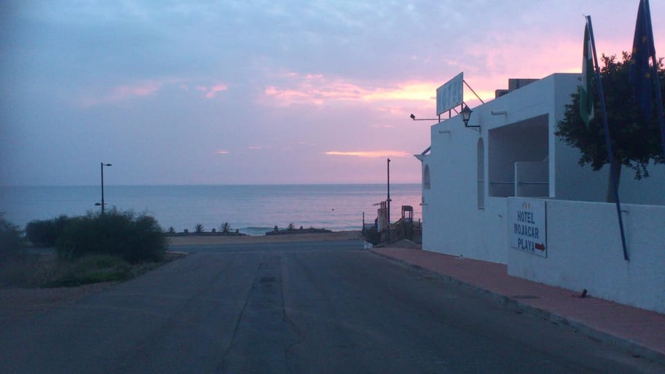 Property building, Sunset