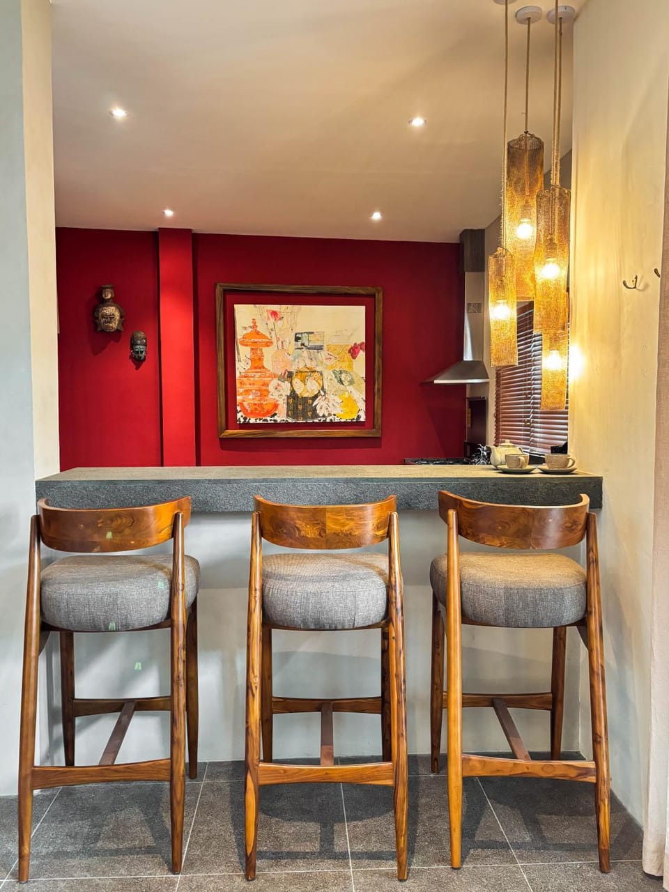 Kitchen or kitchenette, Decorative detail, Seating area, Dining area