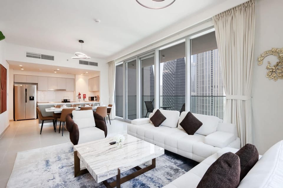 Kitchen or kitchenette, Living room, Photo of the whole room, Seating area, Dining area, air conditioner