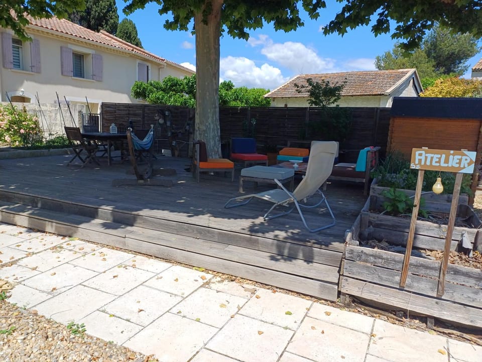 Patio, Balcony/Terrace, sunbed