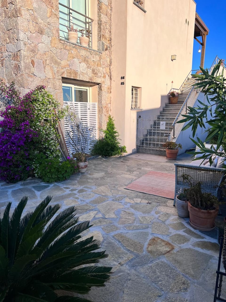 Property building, Garden view