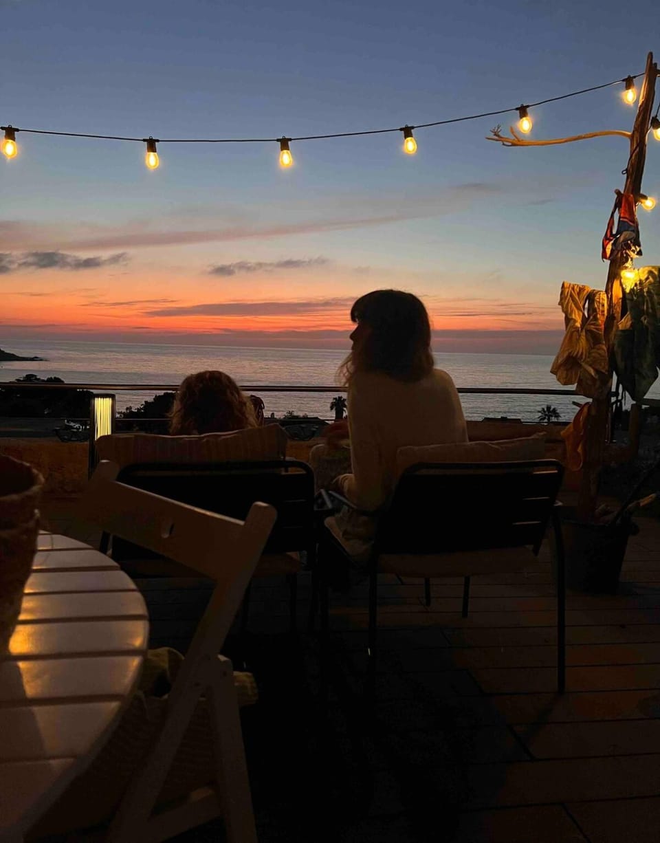 Sea view, Sunset