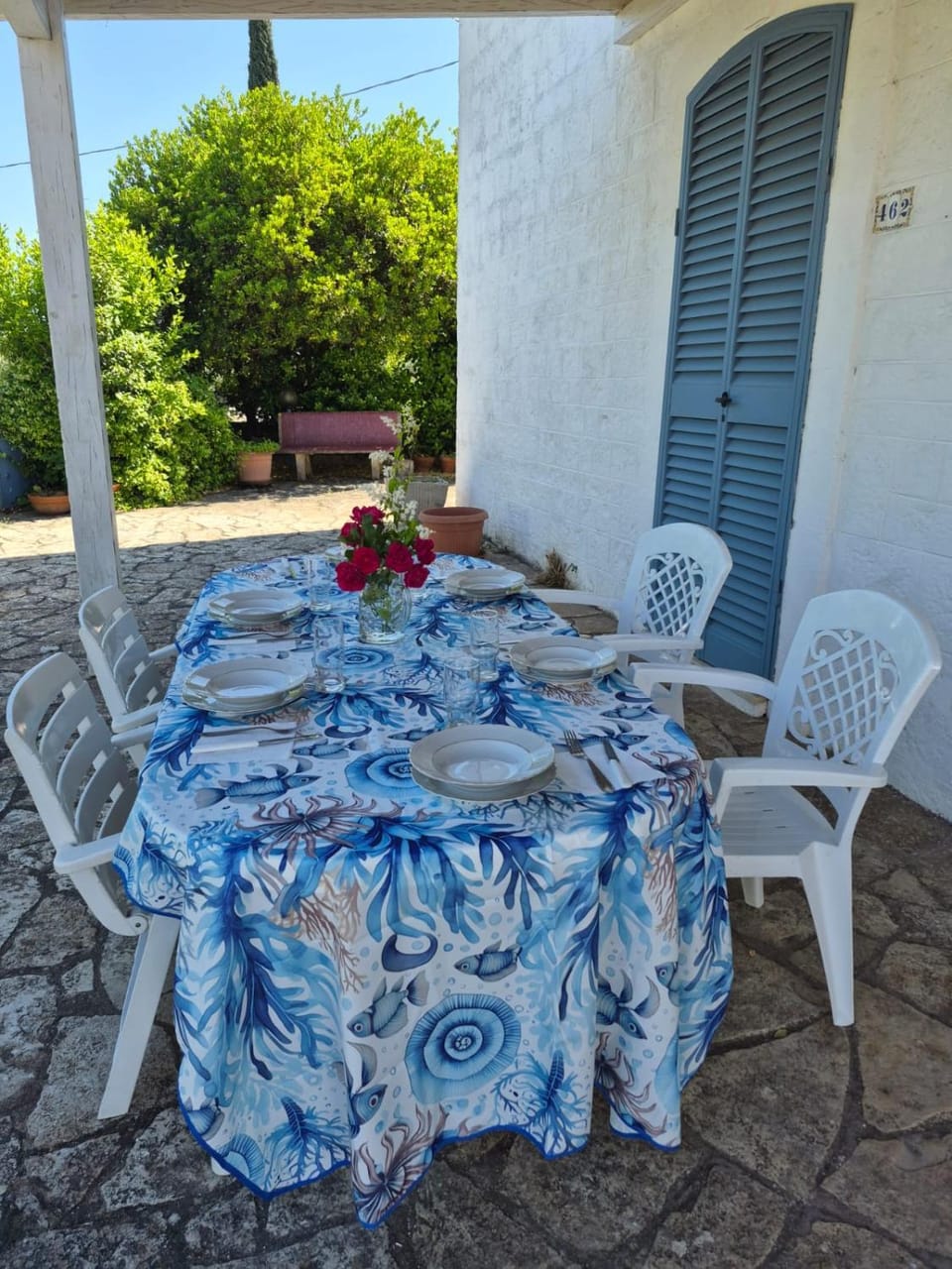La Lamia celeste House in Apulia