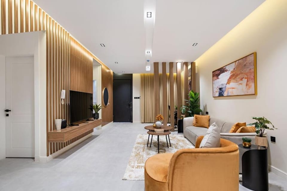 GR - Luxury 3BD Villa - Cinema & Outdoor Lounge Apartment in Riyadh
