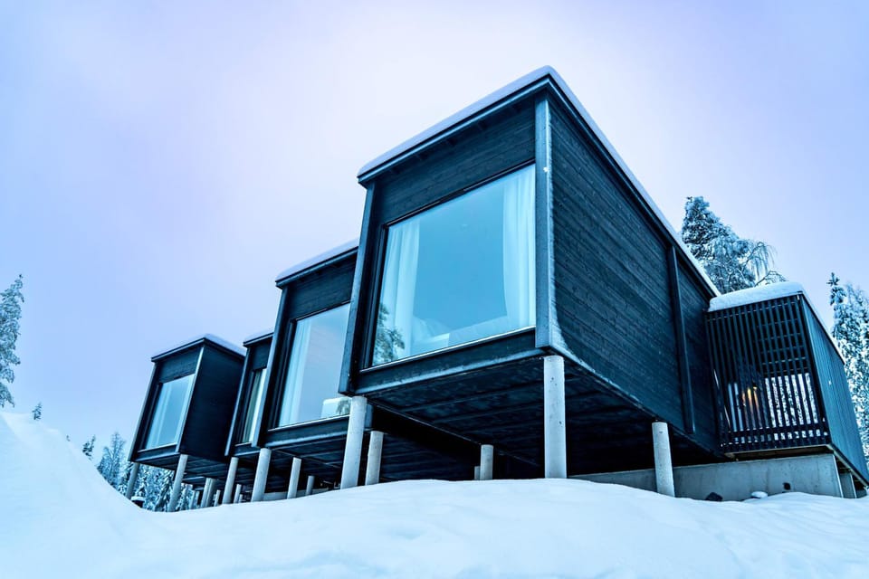 Property building, Day, Winter