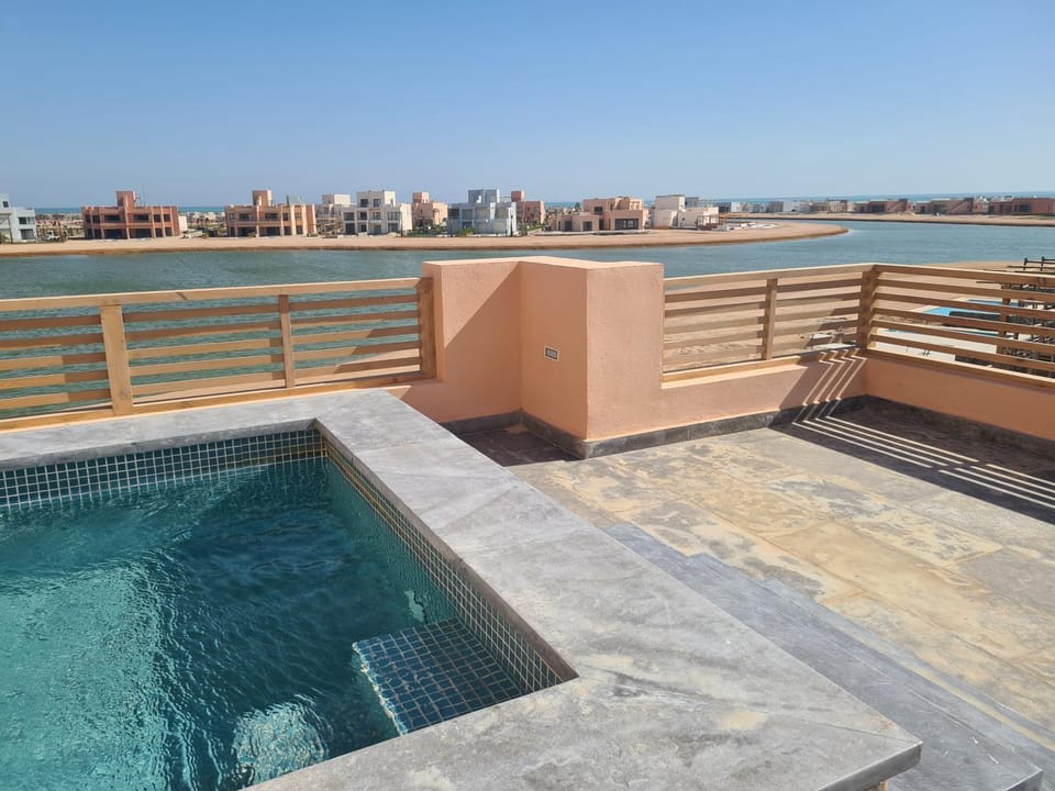El Gouna - 3 Bedroom - Rooftop-Pool - Ancient Hills Apartment in Hurghada