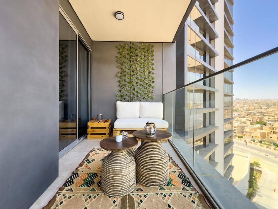 Skyline View Studio at Zed Towers Apartment in Egypt