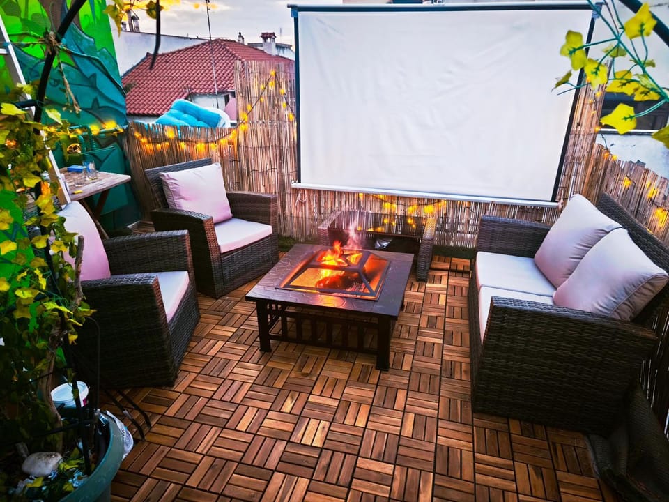 SkyCozy Balcony Apartment in Thessaloniki
