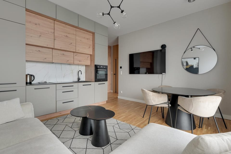 TV and multimedia, Kitchen or kitchenette, Living room, Dining area
