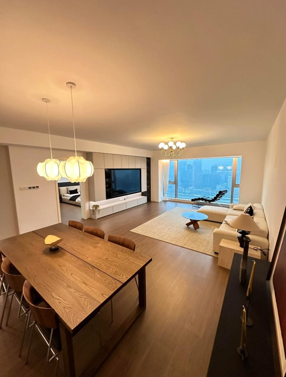 Shanghai Skyline - Spacious&Elegant Luxury Apartment in Lujiazui near Shanghai Center Tower Apartment hotel in Shanghai